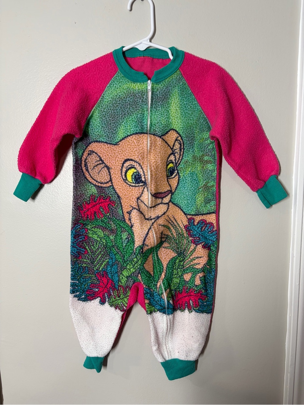 Set of 3 Vintage Disney lion king pjs